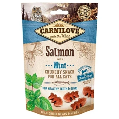 Afbeelding van Carnilove Crunchy Snack Zalm / Munt 50 GR