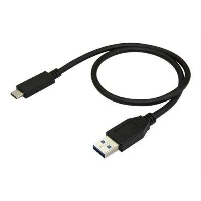 Image de StarTech.com Câble USB A vers C de 50 cm Cordon 3.1 (10 Gb/s) type Mâle / (M) pour 24 pin Gen 2 P/N: 4SD4FCRU31C HBS304A24A M2E1BMU31C M2E1BRU31C PEXUSB311AC