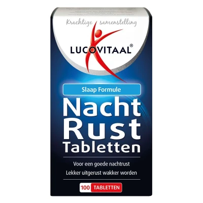 Afbeelding van Stapel tot 60% korting Lucovitaal Nachtrust (100 Tabletten)