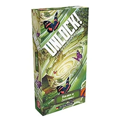 Afbeelding van Asmodee Space Cowboys Unlock! Verloren in de tijdstrudel familiespel raadselspel 1 6 spelers vanaf 10+ jaar 60+ minuten Duits
