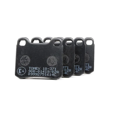 Afbeelding van TOMEX brakes TX 10 371 Remblokkenset Achteras MERCEDES BENZ: W124 Saloon, C Class E Saloon