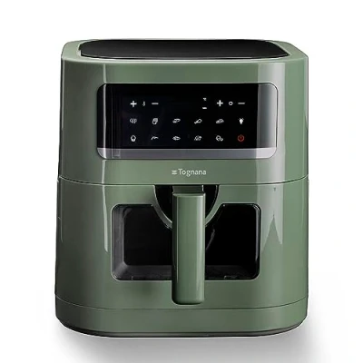 Afbeelding van Tognana Porcellane D2DFA03IRVE friteuse Enkel 7 l 1800 W Heteluchtfriteuse Groen