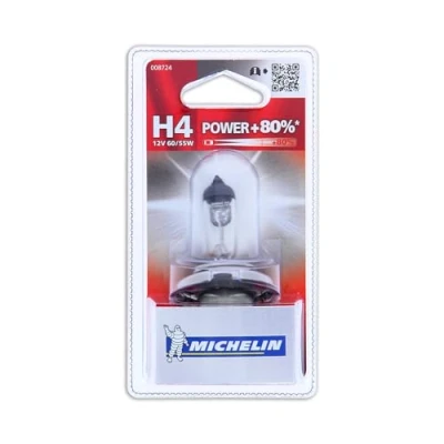 Afbeelding van Michelin 008724 Gloeilamp, verstraler H4 12V 60/55W P43t Halogeen VOLKSWAGEN: CADDY Alltrack IV Van, Polo V Hatchback, 4 Kasten