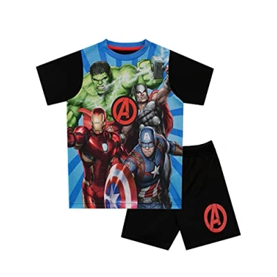 Afbeelding van Marvel Pyjamaset Avengers Jongen, Blauw