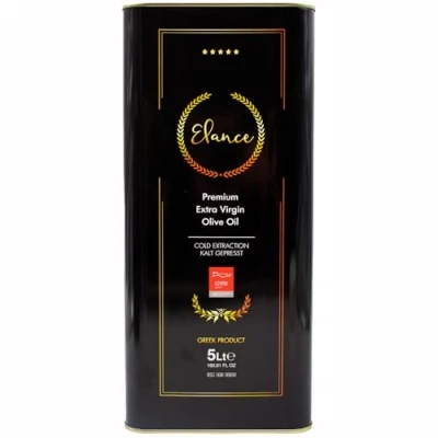 Afbeelding van Elance Extra Nativ Premium olijfolie 5 liter 0,16% zuurgraad nieuwe oogst 2022 rechtstreeks uit Kreta, Griekenland eerste klasse 100% met de hand geplukt