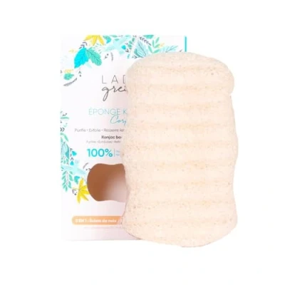 Afbeelding van Lady Green 2in1 Konjac Lichaamsspons Walnootschilfers