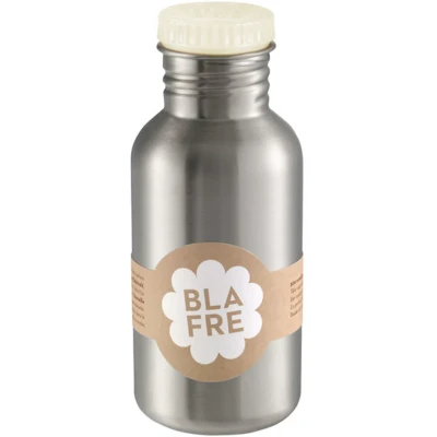 Afbeelding van Blafre rvs drinkfles beige 500 ml