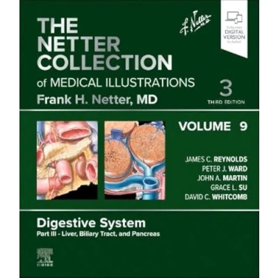 Afbeelding van Netter Green Book Collection The of Medical Illustrations: Digestive System, Volume 9, Part III Liver, Biliary Tract, and Pancreas