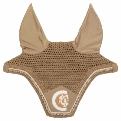 Afbeelding van Kentucky Horsewear Oornetje Wellington 3D Logo Beige