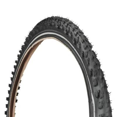 Image de Profex pneu vtt anti crevaison avec bande réfléchissante noir 26 x 19 20 60067