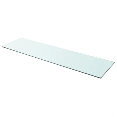 Afbeelding van Wandschap transparant 110x30 cm glas
