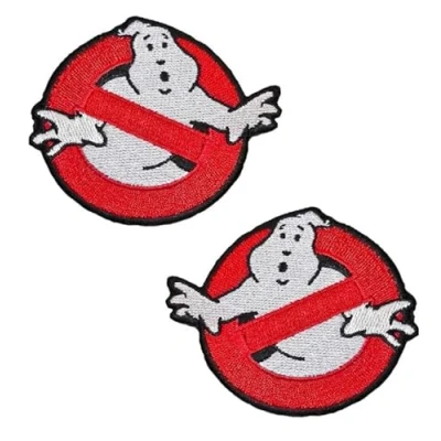 Afbeelding van Ghostbuster met klittenbandsluiting voor softair, tactische cosplay, paintball, kleding, rugzak, uniform, hondenharnas, 2 stuks