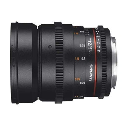 Afbeelding van Samyang 24mm T1.5 VDSLR II Nikon (Nikon F, Volledig formaat), Objectief, Zwart