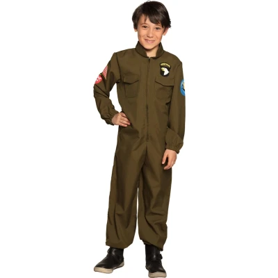 Afbeelding van Boland Kostuum Jet Piloot (7 9 jr) Kinderen Militairen en Leger