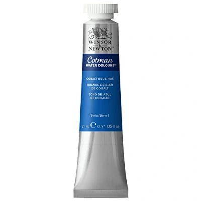 Image de Winsor &amp; Newton Cotman Aquarelle Tube 21ml Bleu De Cobalt Imitation