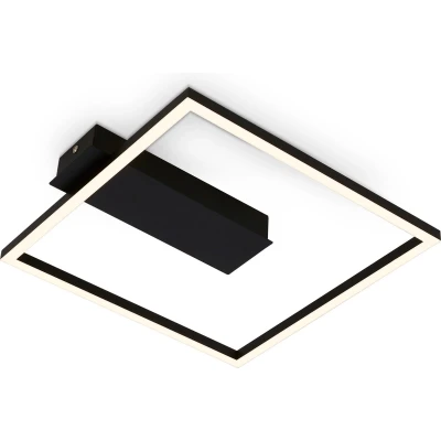 Afbeelding van BRILONER Plafondlamp 3771015 Warm wit 3000K 12W 1400 lm 25.000u levensduur 32 x 30 x5 Zwart