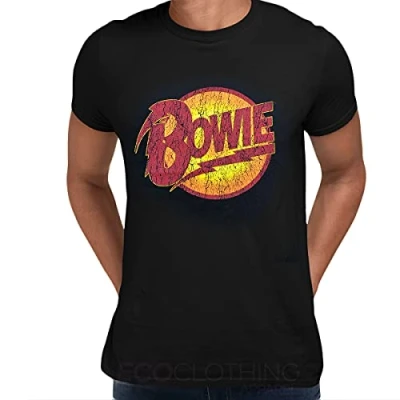 Afbeelding van David Bowie Diamond Dogs Vintage Heren T shirt XXL Zwart