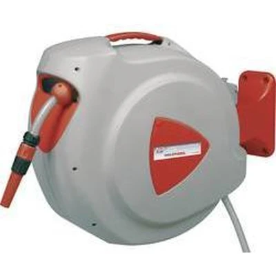 Afbeelding van Holzmann Maschinen WSR30M Tuinslanghouder voor aan de muur Rood, Grijs 12.7 mm 30 m 1/2 inch 1 stuk(s)
