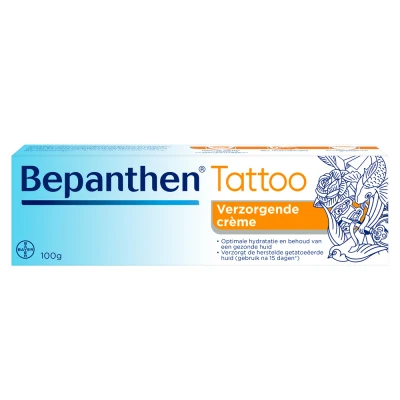 Afbeelding van Bepanthen Tattoo Verzorgende Crème 100GR