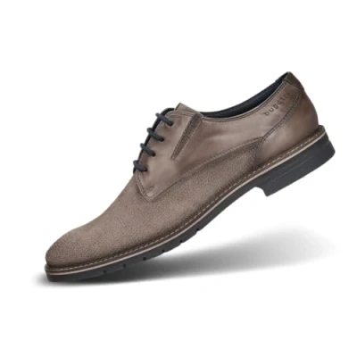 Afbeelding van bugatti Chaussures basses à lacets pour homme 311 a9e08, gris clair, 45 EU