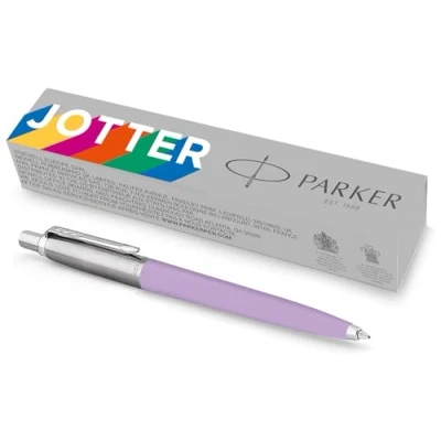 Afbeelding van PARKER Jotter Originals balpen lila retro collectie blauwe inkt geschenkdoos
