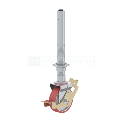 Afbeelding van Altrex Steigerwiel ø125mm Opspindelbaar (1 stuk) MiTOWER (PLUS)