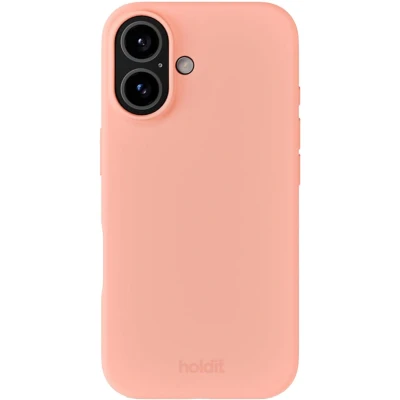 Afbeelding van Holdit Silicone Case voor de iPhone 16 Pink Grape