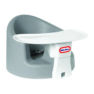 Afbeelding van Little Tikes Vloerzitje My First Seat Met Eetblad Grey