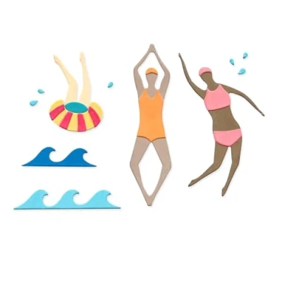 Afbeelding van Sizzix Thinlits Die Set Synchronized Swimmers No.2 20pcs