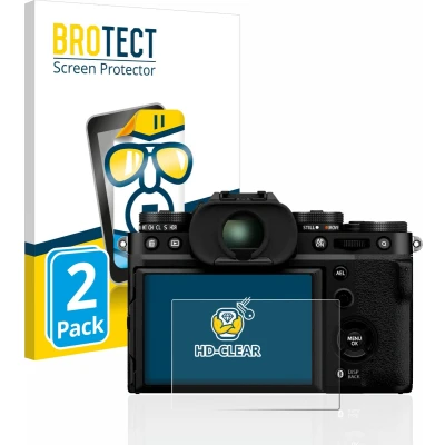 Afbeelding van BROTECT Screenprotector voor Fujifilm X T5 Folie Beschermfolie transparant (2 Stuks)
