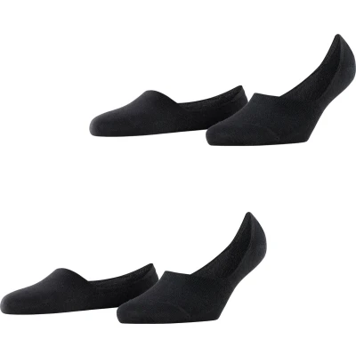 Afbeelding van Burlington Everyday 2PACK Hidden IN SHOE Enkelsokken, Dames, Maat: 35/36, Black