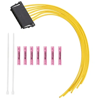 Afbeelding van FanPaYY Reparatieset voor achterlichtbundel, 7 polige kabelboom connector stekker compatibel met Mercedes C Klasse W203 W204 S204 C204 E Class W211 A2115450328