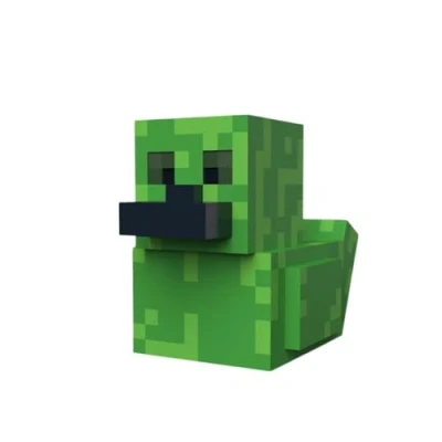 Afbeelding van Numskull Mini TUBBZ Badeend Minecraft Creeper (Badeen Editie) 8cm