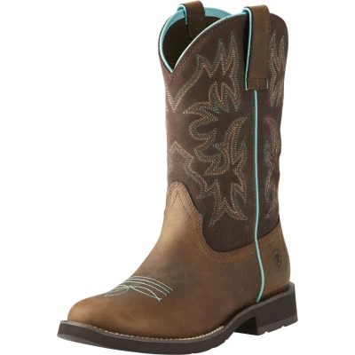 Afbeelding van Ariat Westernlaarzen Delilah Round Toe Distressed Brown 36,5