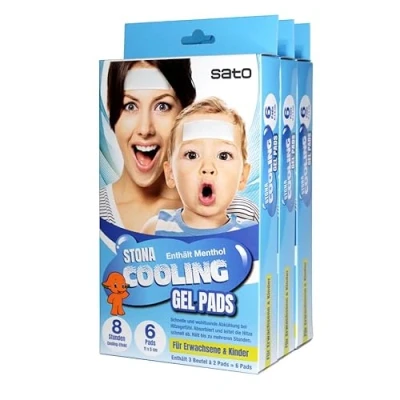 Image de Stona Lot de 3 coussinets gel rafraîchissant