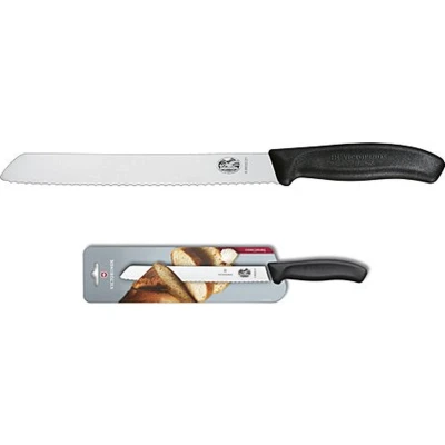 Afbeelding van Victorinox Broodmes Swiss Classic RVS/Zwart 21 cm