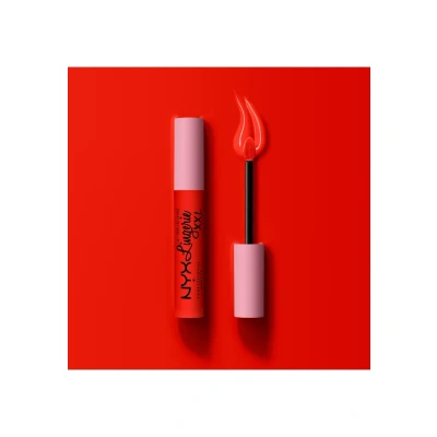 Afbeelding van Nyx Professional Makeup LIP Lingerie XXL Matte Liquid Lipstick Vloeibare lippenstift, Dames, Maat: 4 ml, 27 on fuego