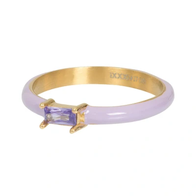 Afbeelding van Glossy Lilac iXXXi Fame Ring 2 mm 16