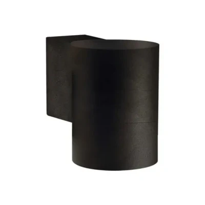 Afbeelding van Buitenwandlamp Tin Maxi, metaal zwart