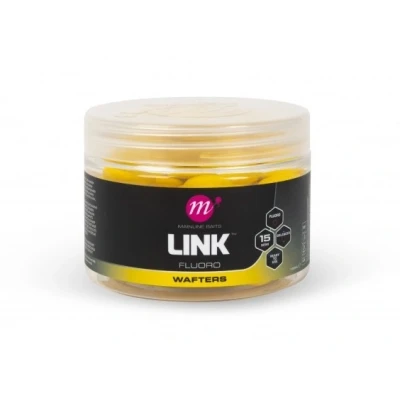 Afbeelding van Mainline Link Fluoro Wafters Yellow (15mm) Hookbaits