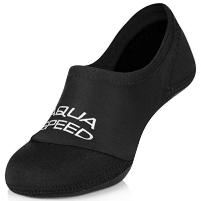 Afbeelding van Aqua Speed Swim Socks Women Neoprene non slip for girls Barefoot Bathing Water Black Diving Teenagers Swimming Pool Size 38 39 Neo