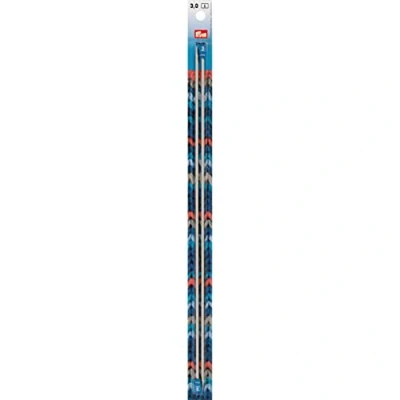 Afbeelding van 191463 Prym breinaalden met knop 35cm no, 3,0
