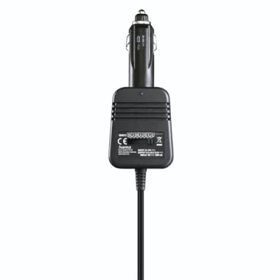 Afbeelding van Hama Voedingseenheid voor auto, instelbaar, 1000mA, 12W, max. 12V, stabilis., 8 adapters, Auto adapter, Zwart