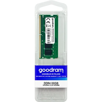 Afbeelding van Goodram GR2666S464L22S/4G 4GB DDR4 SODIMM 2666MHz (1x 4GB)