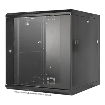 Afbeelding van Intellinet 711906 19inch patchkast (b x h d) 600 635 450 mm 12 HE Zwart (RAL 9005)