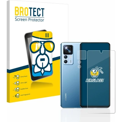 Afbeelding van BROTECT Screenprotector voor Xiaomi 12T (Voor+Camera) Folie Beschermfolie Beschermglas transparant