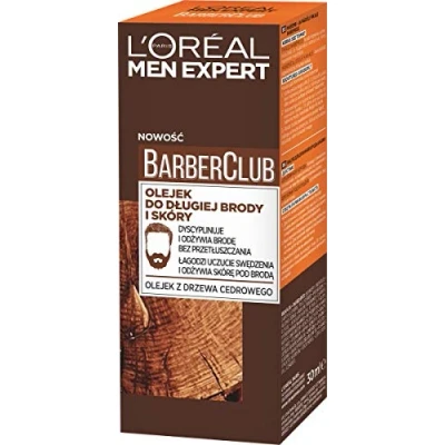 Afbeelding van L&#039;Oreal Men Expert Barber Club Long Beard &amp; Skin Oil Overgrowth Mężczyzn 30Ml