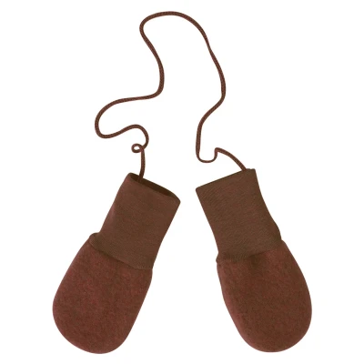 Afbeelding van Engel Natur Wantjes van wol fleece cinnamon