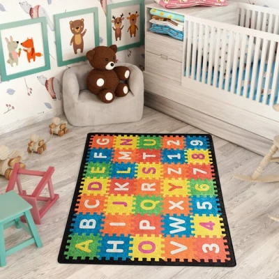 Afbeelding van Speelkleed Puzzle 100x160 cm Vloerkleed