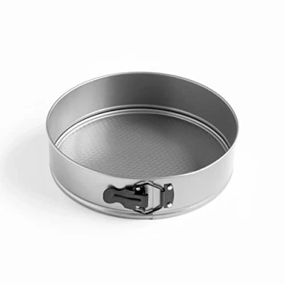 Afbeelding van Lacor 68676 Ronde bakvorm, taartvorm, demonteerbaar, koolstofstaal, antiaanbaklaag, PFOA vrij, milieuvriendelijk, diameter 18 cm, inhoud 1,5 liter